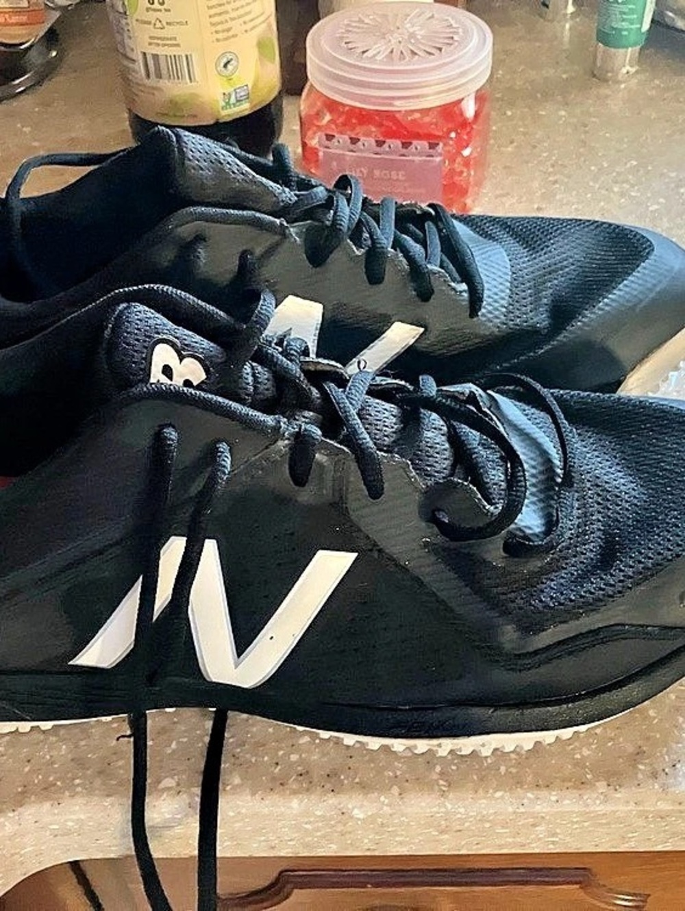 New Balance Fresh Foam 3000 v6 Turf-Trainer Black Sneakers